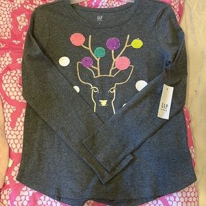 Gap Kids Long Sleeve Flippable Tee